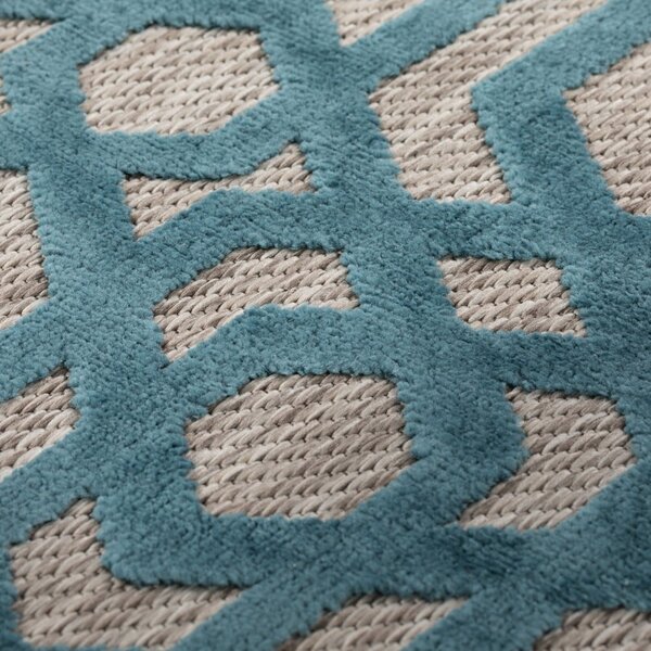 Plavi vanjski tepih 230x160 cm Oro - Flair Rugs