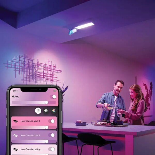 Centris PHILIPS HUE UGRADBENI REFLEKTOR BIJELI 2-SPOT 8718696176009