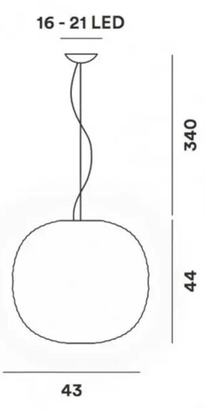 FOSCARINI GEM VISILICA BIJELA FN274007E_10
