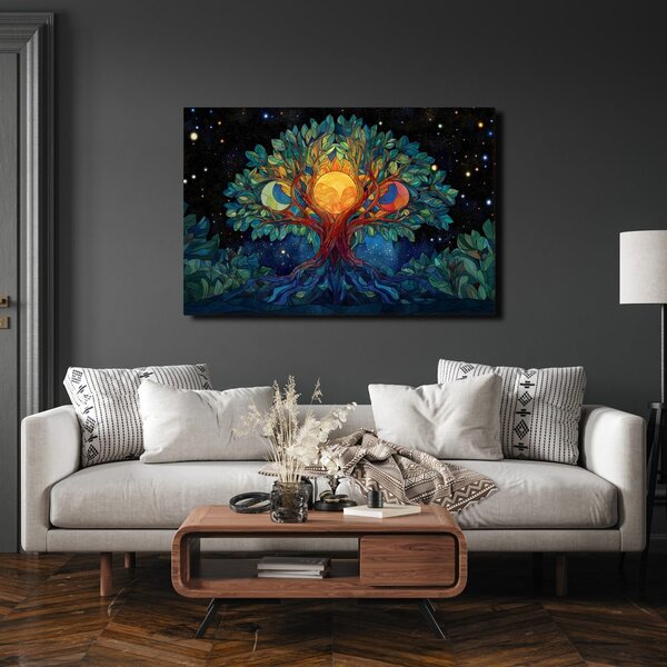 Slika stablo života pod zvijezdama