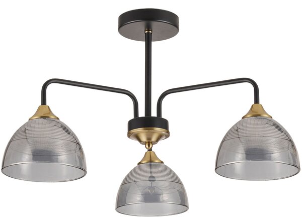 Lampa Viseća G084-3C BLACK GREY