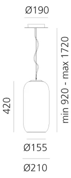 GOPLE VISILICA BRONCA E27 17W 903lm AR1405060A
