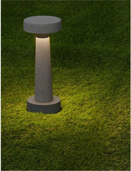 CRAM VANJSKA STAJAĆA LED LAMPA 5W 580Lm 3000K IP65 CEMENT SIVA NL9540241