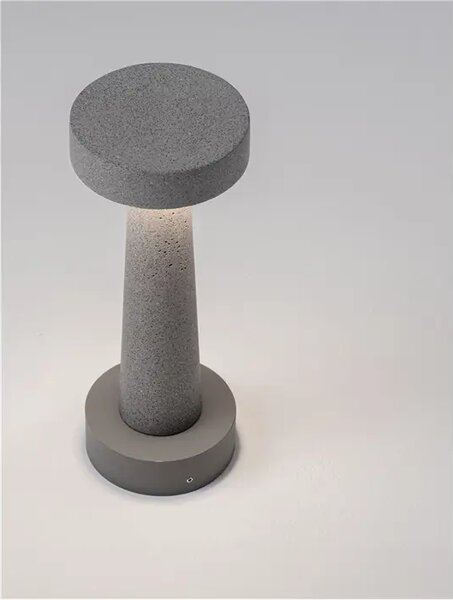 CRAM VANJSKA STAJAĆA LED LAMPA 5W 580Lm 3000K IP65 CEMENT SIVA NL9540241