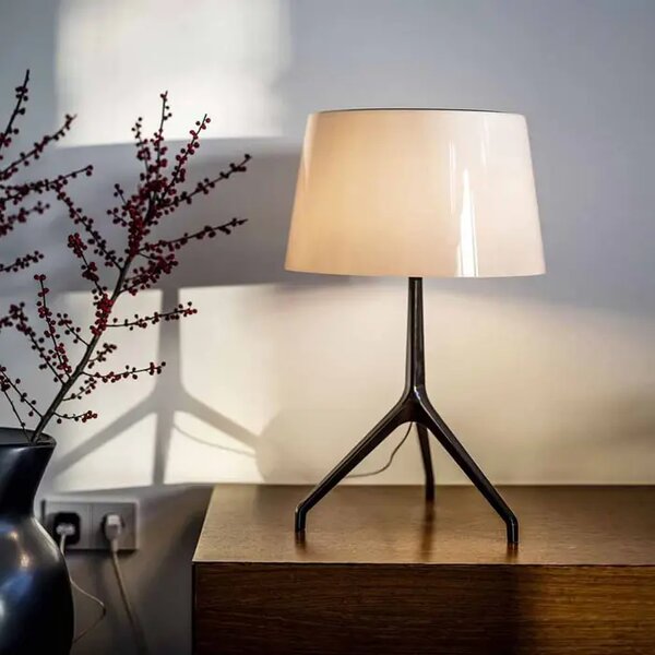 FOSCARINI LUMIERE XXL STOLNA SVJETILJKA KROM CRNA/BIJELA FN191001C_11
