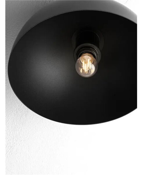 ONIA PLAFONJERA E27/12W/CRNA NL9695316