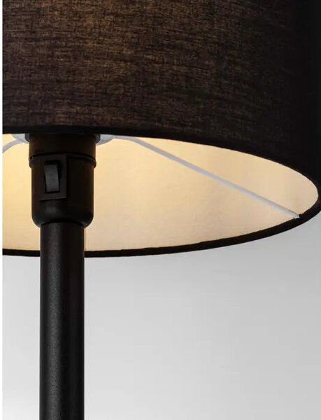 SIBNIA STOLNA LAMPA E27/12W/CRNA NL9695328