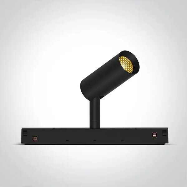 CRNI REFLEKTOR ZA MAGENTSKU ŠINU 7W CCT 48V IP20 MINI/MIDI/MAXI/P&P HONEYCOMB DM42138/B/V