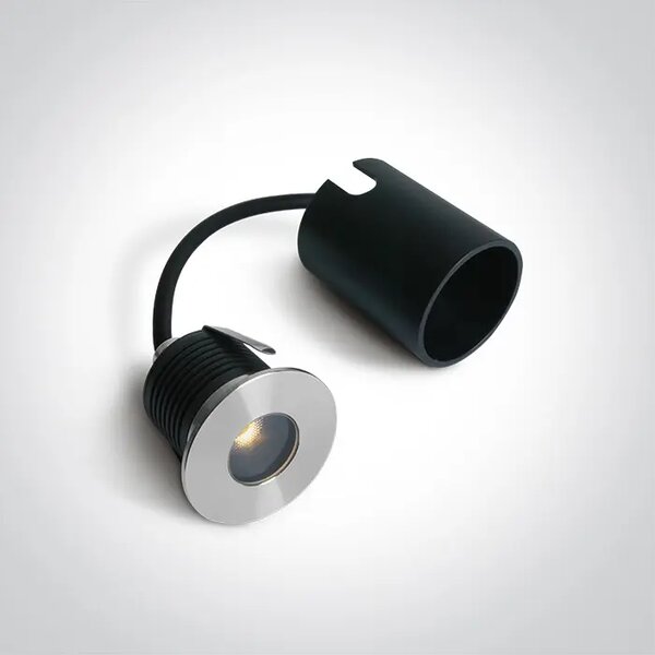 PODNA LED UGRADBENA SVJETILJKA 4,5W WW IP67 DARK LIGHT 500mA ALUMINIJ DM69068B/W