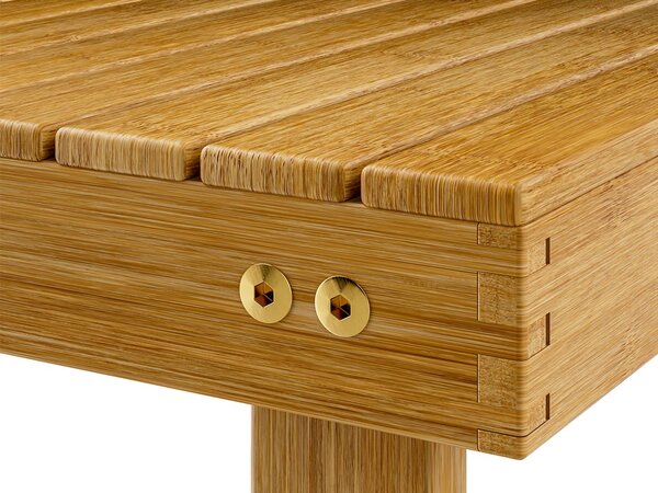 Casaria Stalak za cipele od akacije s klupom 90 x 33 x 46 cm