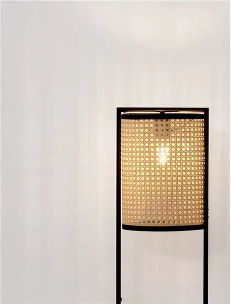 ERTO STOLNA LAMPA E27/12W CRNA NL9001118
