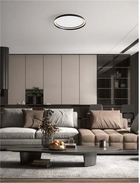 ORMI PLAFONJERA LED /2700-4000K/48W/3361Lm/CRNA NL9345699