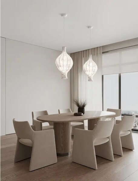 SEDA VISILICA BIJELA LED E27 1x12W 100-240V IP20 NL9620176