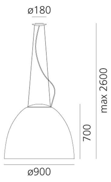NUR 1618 VISILICA ANTRACIT 22W 220V-240V AR242900