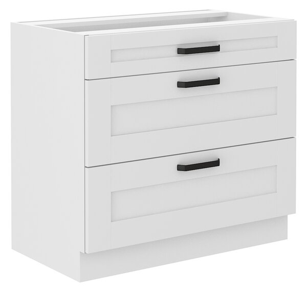 Zondo.hr Donji ormarić Lesana 1 (bijela + hrast artisan) 80 D 3S BB . 1063889