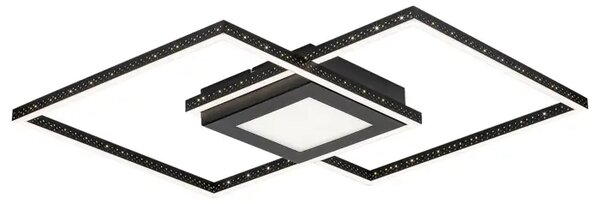 CASIMIR STROPNA SVJETILJKA LED 40/MAT CRNA/IP20/2000lm RA5269