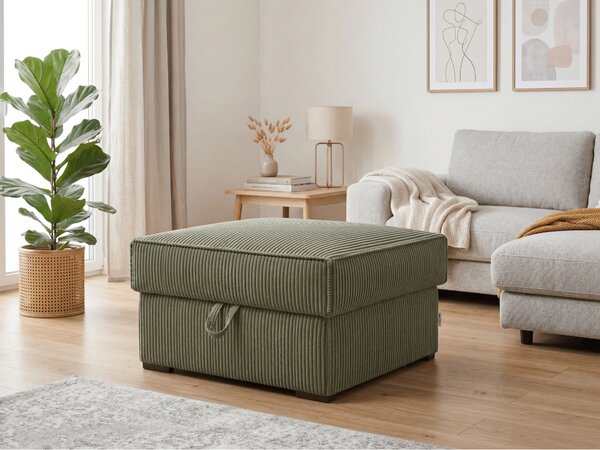 Tabure SMART COSARO s prostorom za pohranu 65x65 cm, mentol