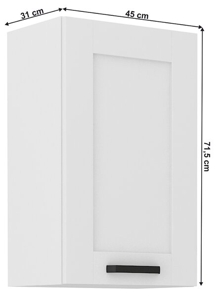 Zondo.hr Gornji ormarić Lesana 1 (bijela) 45 G-72 1F . 1063901