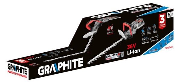 Akumulatorske škare za živicu Energy 58G042 GRAPHITE