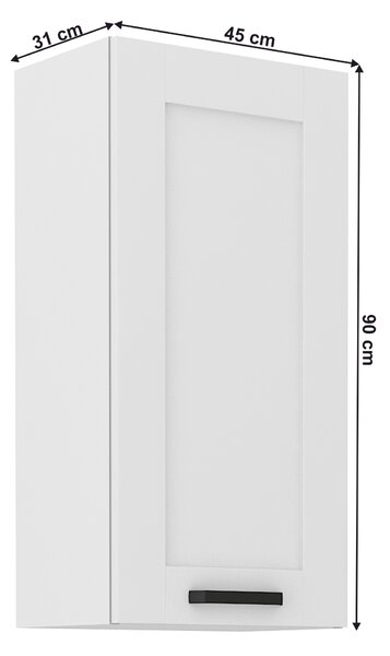 Zondo.hr Gornji ormarić Lesana 1 (bijela) 45 G-90 1F . 1063913