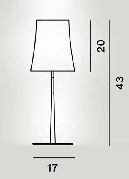 BIRDIE EASY STOLNA LAMPA ZELENA FN221022_44