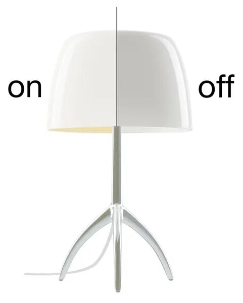 LUMIERE GRANDE E27, STOLNA LAMPA, PRIGUŠIVA, BIJELA FN026001EA_11D