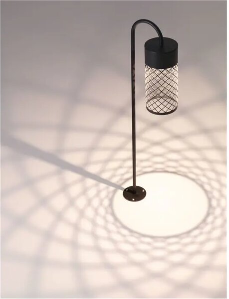 MOTLEY VANJSKA STAJAĆA SVJETILJKA LED 9Watt 395Lm 3000K IP65 CRNA NL9060232