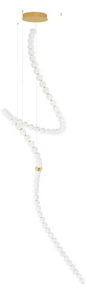 PERLA VISILICA LED 207W/3000K/13065lm/DIMM/IP20/ZLATNA NL9695207