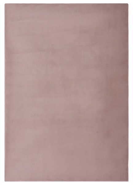 VidaXL Tepih od umjetnog zečjeg krzna 200 x 300 cm blijedo ružičasti
