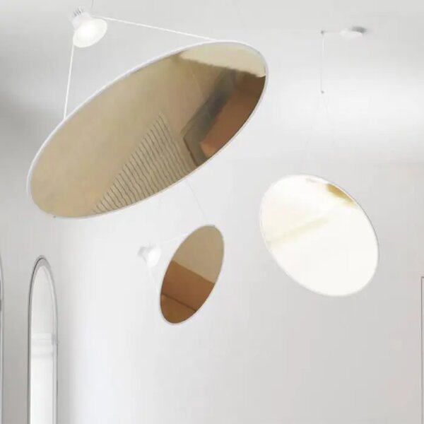 AMISOL LED VISILICA 75 KOMPLET 53W 3000K dim. DALI ZLATNA LP1D910S000002+LP1D910/100030