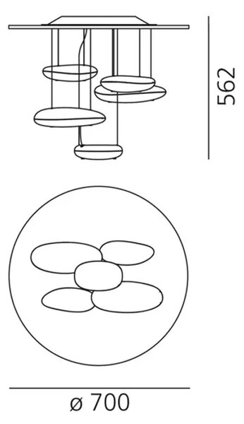 MERCURY MINI LED STROPNA SVJETILJKA 29W 3000K 1547lm AR1476110A