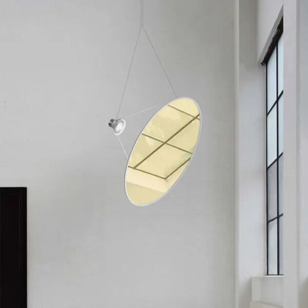 AMISOL LED VISILICA 75 KOMPLET 53W 3000K dim. DALI ZLATNA LP1D910S000002+LP1D910/100030