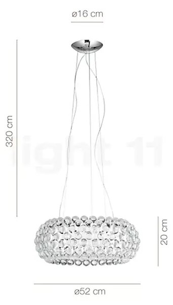 CABOCHE MEDIA VISEĆA SVJETILJKA PROZIRNA FN138007R1_16
