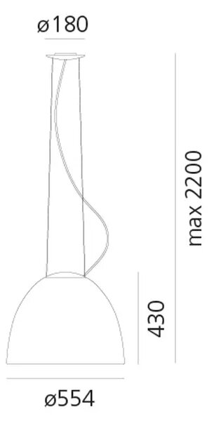 NUR VISILICA ANTRACIT E27 21W 1417lm AR240600
