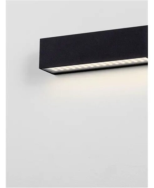 ALLURE VANJSKA ZIDNA LED SVJETILJKA 8Watt 502Lm IP65 3000K CRNA NL9136458