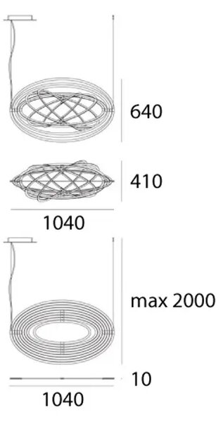 COPERNICO VISILICA ALUMINIJ 30W 3000K 3686lm AR1623010A