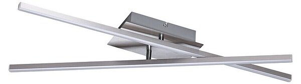 Tween Light LED stropna svjetiljka Vanzone (16 W, D x Š x V: 61 x 10,5 x 7,5 cm, Krom, Opal, Topla bijela)