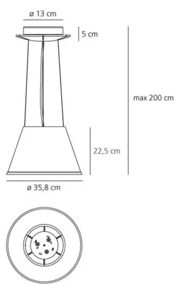 CHOOSE VISILICA BIJELA E27 12W 220V-240V 1291lm AR1123110A