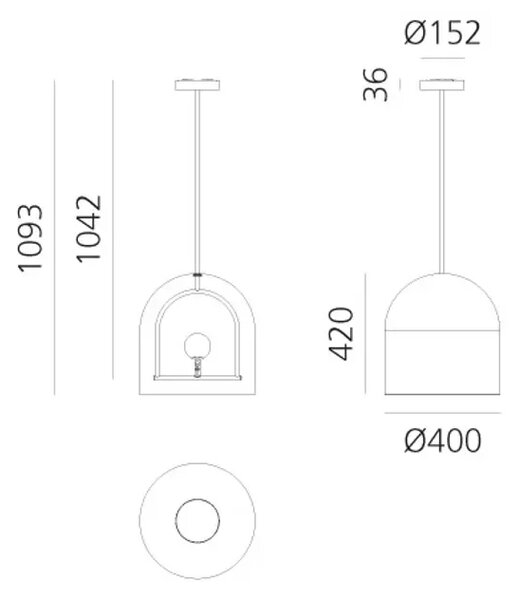 YANZI VISILICA 10W 3000K 220-240V 640lm AR1103010A