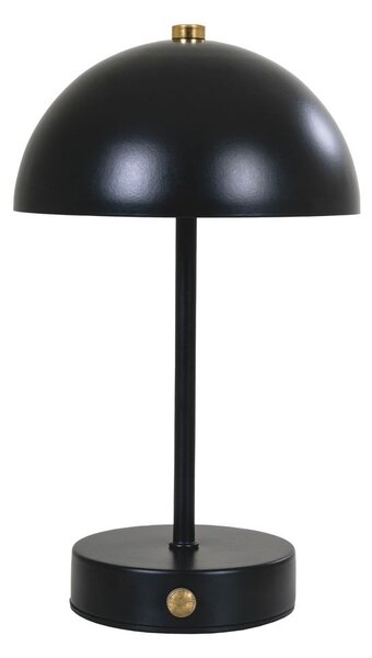 Sjajno crna LED stolna lampa (visina 25 cm) Holt – House Nordic