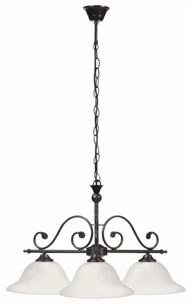 DOROTHEA LUSTER E27 3X MAX 60/MAT CRNA/IP20 RA7773