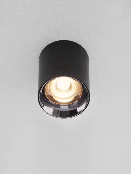 ANETO STROPNI REFLEKTOR CRNI LED 10W 600lm 3000K IP20 NL9695151