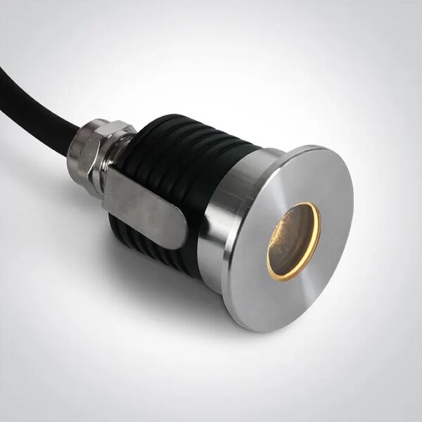 PODNA LED UGRADBENA SVJETILJKA 2W WW IP67 DARK LIGHT 700mA ALUMINIJ DM69068A/W