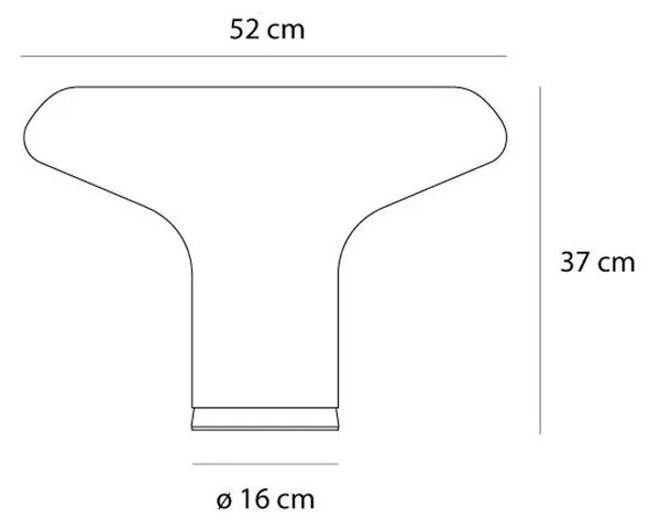 LESBO STOLNA LAMPA TRANSPARENTNA AR0054010A