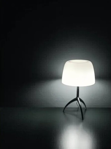 LUMIERE PICCOLA STOLNA SVJETILJKA E14, DIMABILNA, BIJELA/KROMIRANA/CRNA FN026021EC_11D