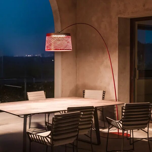 FOSCARINI TWIGGY GRID VANJSKA STAJAĆA LAMPA GRIMIZNO CRVENA FN290003_65