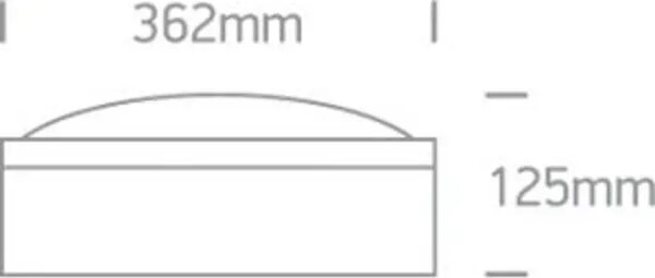 PLAFONJERA VANJSKA 3x20W/E27 IP54 SIVA DM67206/G#
