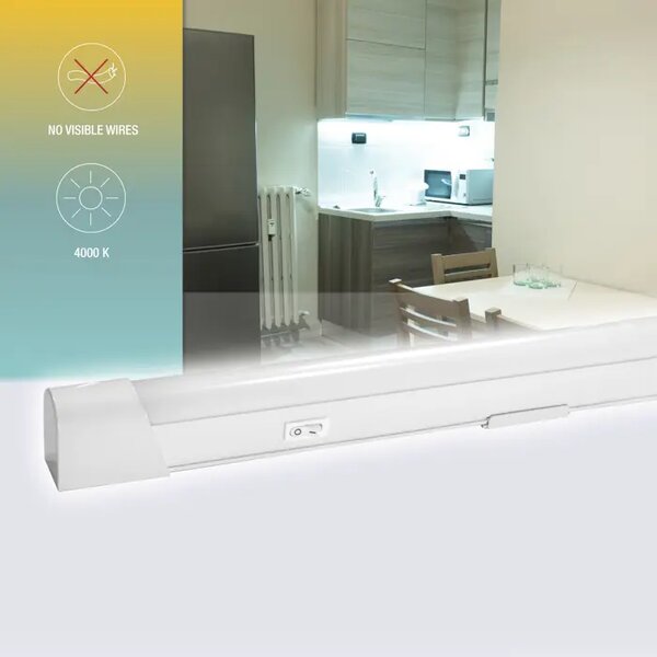 406-222 LED SVJETILJKA SA PREKIDAČEM 10W/1200lm/4000K/IP20 3856024406383