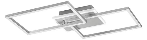 ATHELSTAN STROPNA SVJETILJKA LED 40/SREBRNA/ STRUGANI ALUMINIJ/IP20/2900lm RA71014