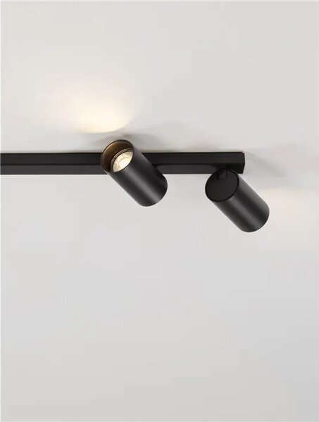 OSO REFLEKTOR CRNI GU10 4x10W IP20 NL9030914
